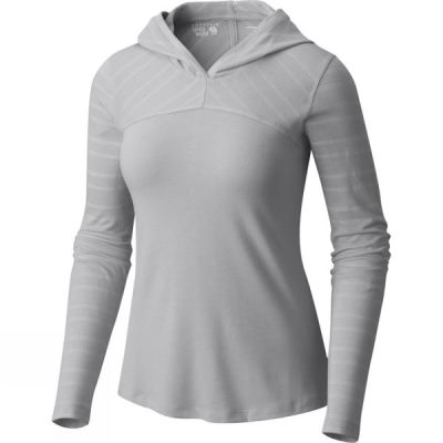 Sudadera Con Capucha Mountain Hardwear Everyday Perfect AC Mujer Gris - Chile CDW485671
